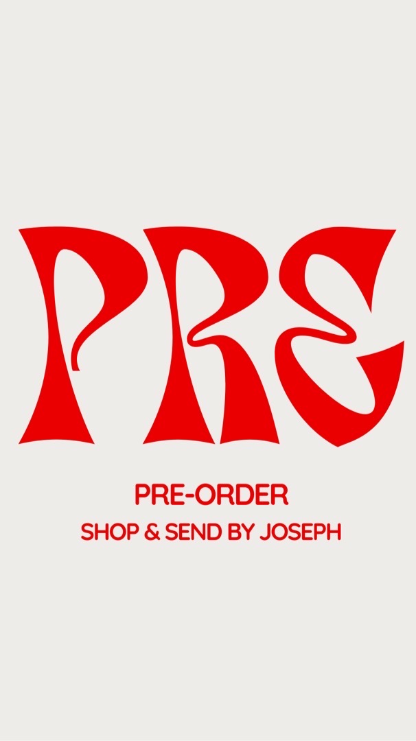 Pre shop & send by Joseph (รับหิ้ว)