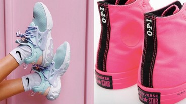 女鞋頭請尖叫！精選 5 雙本年度最夢幻「 繽紛系球鞋 」 女網友：「 我、全、都、要！ 」