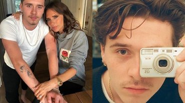 星二代攝影師！布魯克林空降為雜誌拍攝議題寫真，媽媽維多莉亞驕傲：太會拍了！