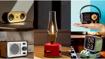 復古藍牙音響特輯！煤油燈造型超可愛，收音機造型質感爆棚！