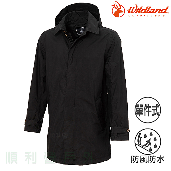 ●外層防水+全防水貼條，防風、透濕 ●單件式風衣外套 ●特別適合上班旅或旅遊旅穿著