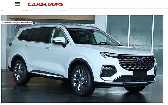 比kuga 大的7 人座 Ford 全新suv 無偽裝實車首曝光 自由電子報 Line Today