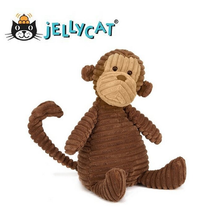 啦啦看世界 Jellycat 英國玩具 / 文青靦腆笑笑猴 玩偶 彌月禮 生日禮物 情人節 聖誕節 明星 療癒 辦公室小物