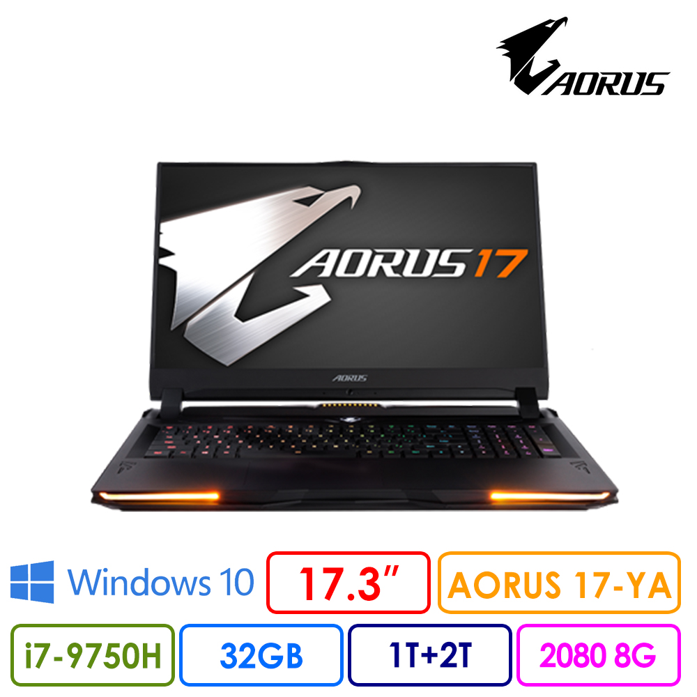 ●中央處理器：第九代 Intel Core i7-9750H●顯示器：17.3吋 AUO 窄邊框 FHD 240Hz 3ms 窄邊框1920*1080 霧面液晶顯示螢幕●記憶體：SAMSUNG 32G