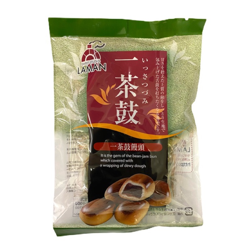 LAMAN拉曼 一茶鼓紅豆饅頭 150g日本知名菓子紅豆饅頭，適合搭配日本抹茶、烘培茶一起享用。賞味期限：2021.02.10#配菓pecopeco #饅頭 #日本零食 #日本甜點