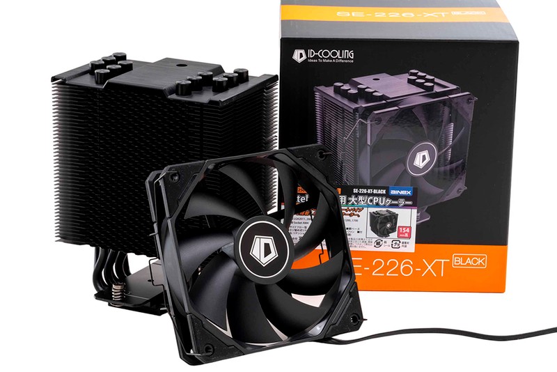 鉄板＆旬パーツ】舞い降りた漆黒の空冷CPUクーラー！ ID-COOLING「SE