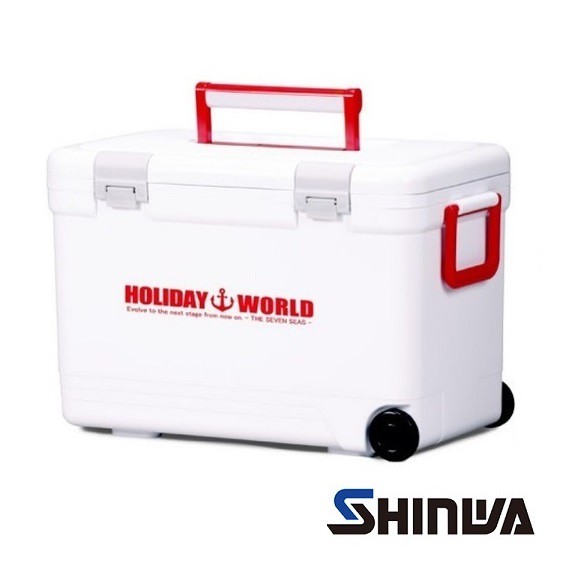 - 戶外休閒多用途保冷冰箱- 露營野餐釣魚等戶外休閒適用- 超厚泡沫隔層，保冷效果優異- 配有排水孔設計- 重量輕、舒適提把輕鬆搬運- 17L-76L共 6 種尺寸供選擇【HOLIDAY WORLD保