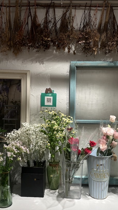 靜靜小花舖-花自助/無人商店