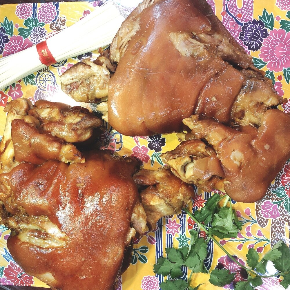 前腳禮盒（好事成雙）(600公克*2隻) 豬腳禮盒 伴手禮 閏月添福壽 加熱即食