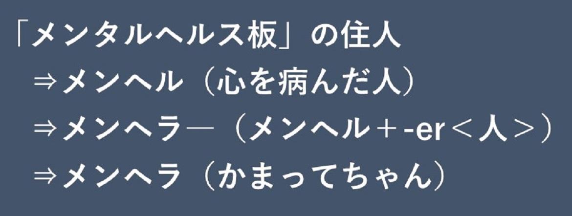 めん へら 意味