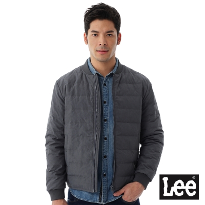 Lee URBAN RIDERS夜間反光羽絨外套90%羽絨-男款-灰色