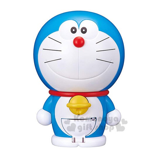〔小禮堂〕哆啦A夢 造型扭蛋機玩具《藍.站姿》附扭蛋.轉蛋機.擺飾品