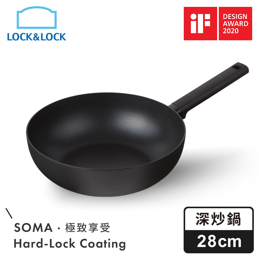 商品說明■汰塗層提升不沾度及耐用度 ■硬質陽極處理，含有優良的耐摩擦性及耐腐蝕性 ■適合亞洲人的多種烹調習慣；加寬底部IH接觸面，導熱效果更提升 ■符合人體工學設計，黃金比例9.5公分，Finger 