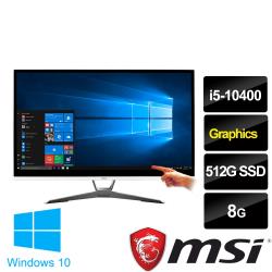 ◎i5-10400｜8GB|◎Intel H310 ｜M.2 PCIE 512GB*1 SSD|◎Integrated Intel Graphics｜WIN10商品名稱:msi微星PRO22XT10M
