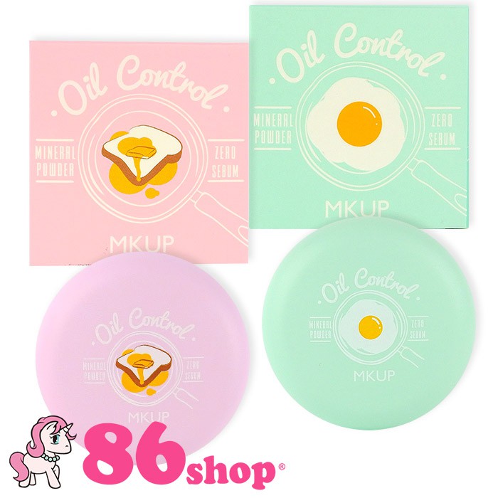 MKUP 美咖 極致吸油粉餅 5.5g 霧感控油款/透亮吸油款【86小舖】RTMK009C