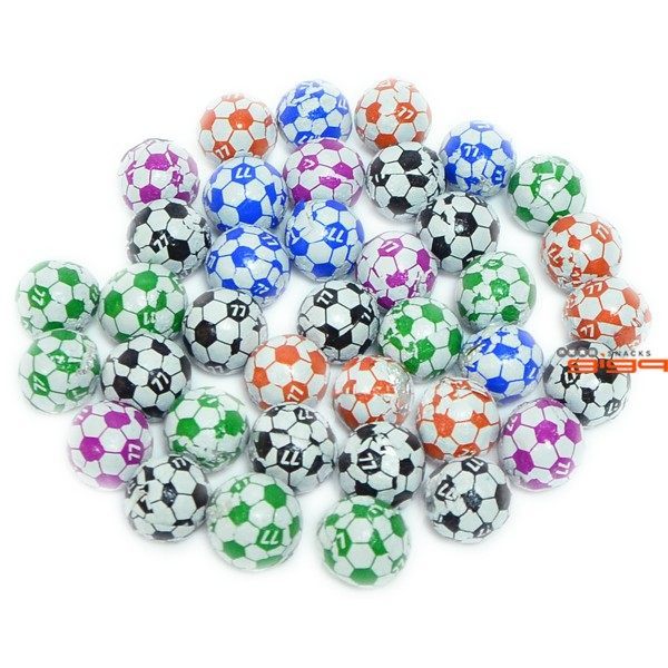 【吉嘉食品】77足球巧克力(哈哈球) 600公克135元[#600]{5005}