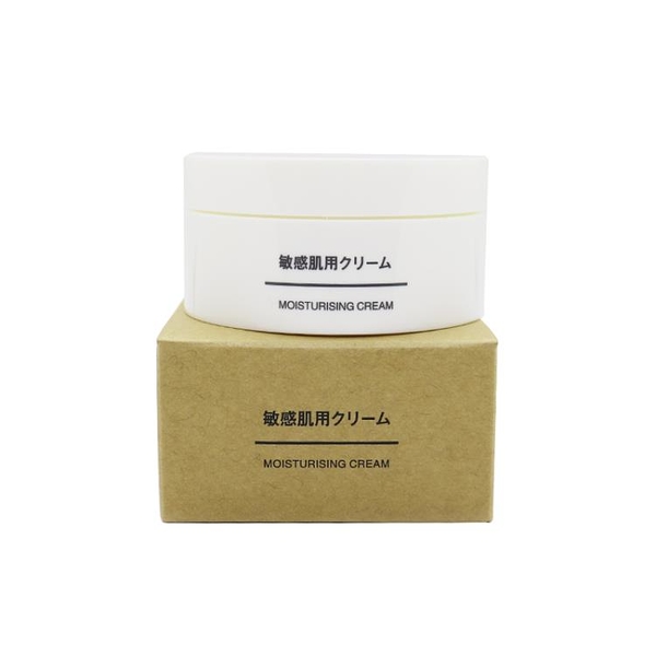 面霜 現貨日版 MUJI無印良品敏感肌保濕舒柔面霜乳霜50g 補水好吸收