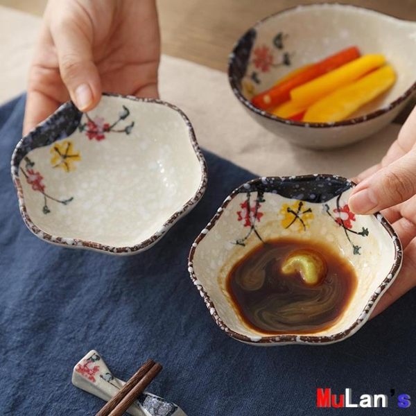 菜碟 【6個裝】 小碟子 日式 調味碟 醋碟 醬油碟 小號菜碟 味碟 伊人閣