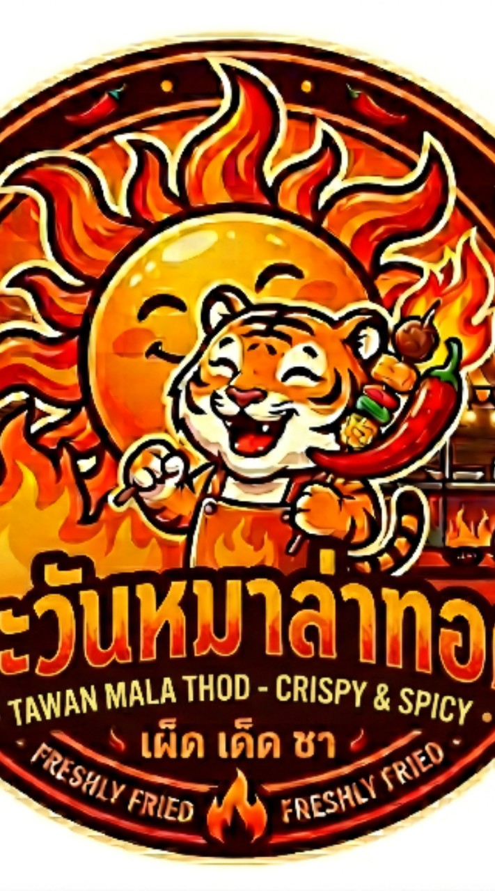 ตะวันหมาล่าทอด&ลูกชิ้นทอด