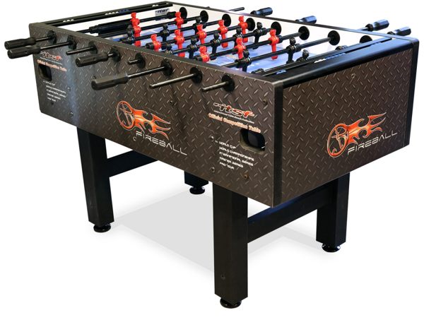 『最多學校採購』火球國際比賽手足球桌 | Fireball ITSF | 人偶終生保固｜超重140公斤