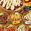 ข้าวไก่ทอด-หมูทอดราดซอส โซนราชภัฏนครปฐม มอศิลปากร