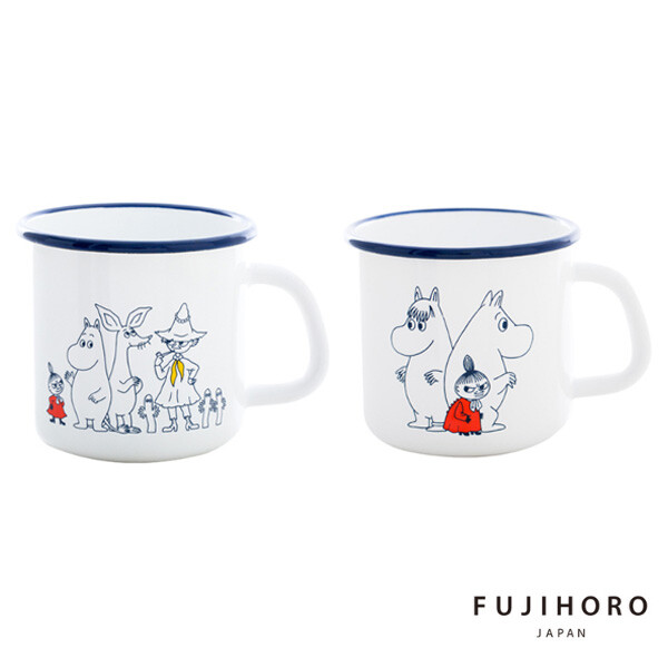 買一波嚕嚕米琺瑯馬克杯 兩款可選 早餐杯 下午茶 z210122