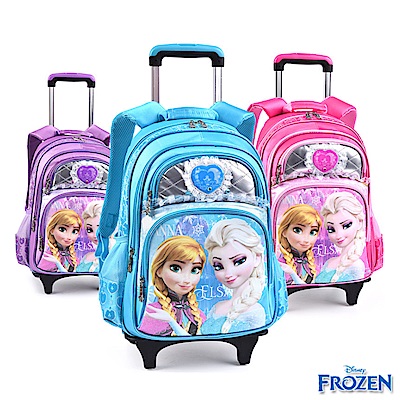 最受喜愛迪士尼電影機能最強 一包倆用 愛紗與安娜大圖像 亮麗配色 活潑可愛