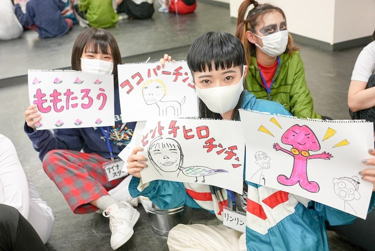 BiSH リンリン ZOOMでお絵かき　色紙 BiSH リンリン ZOOMでお絵かき色紙