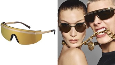 想要造型帥到掉渣？就戴上 Versace 2019 全新 Logomania 系列太陽眼鏡 讓你前衛又時尚！