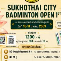 Sukhothai Badminton Open 1st