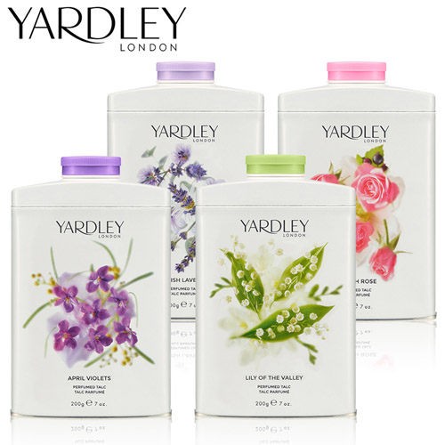 YARDLEY雅麗 爽身粉系列200g 四月紫蘿蘭【UR8D】