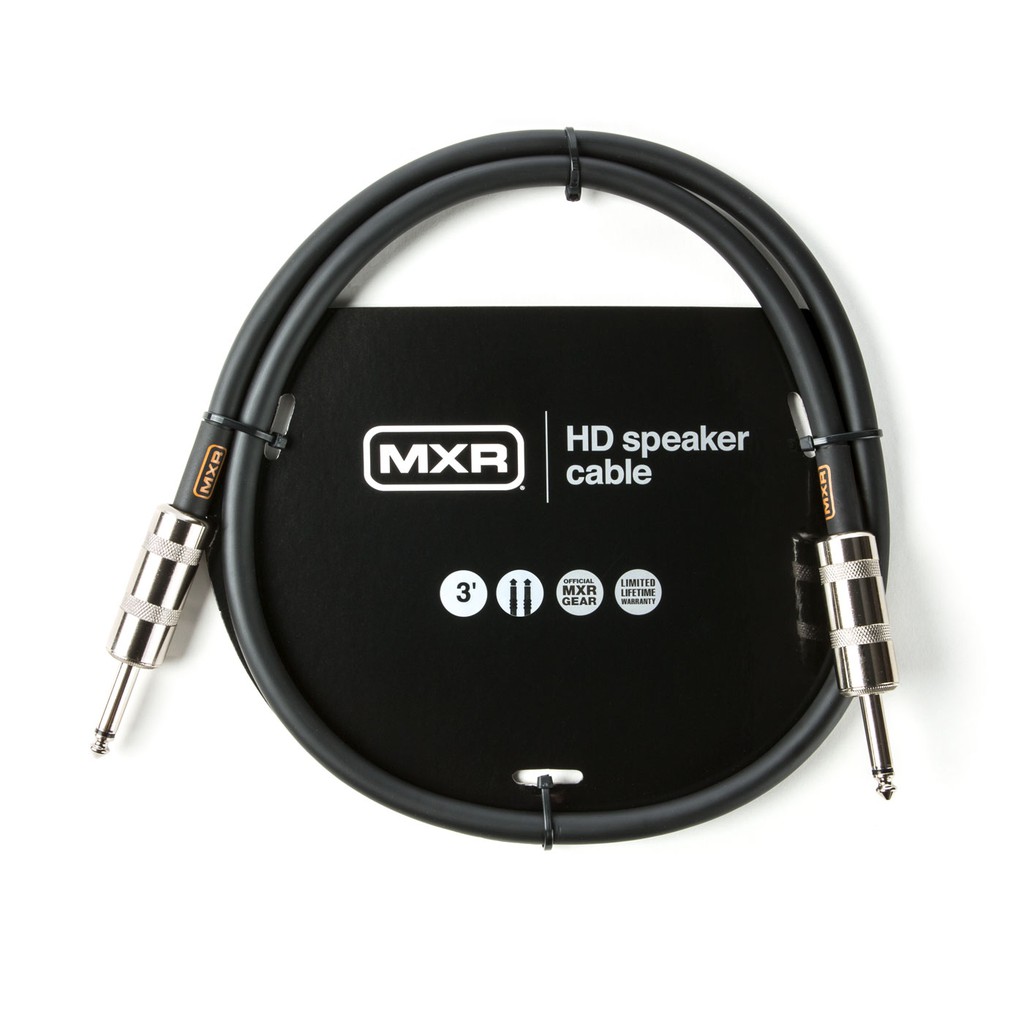 MXR 3Ft HD TS SPEAKER CABLE(90公分)終身保固，現貨免運費專門為音箱頭與喇叭單體連結設計讓音箱頭的訊號以正確的形式傳導至單體還在使用一般樂器導線來連接您的Head與Cab嗎