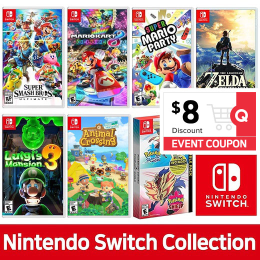 [Nintendo Switch] Nintendo Game BEST Collection ★ SUPER SMASH / POKEMON / SUPER MARIO / ZELDA