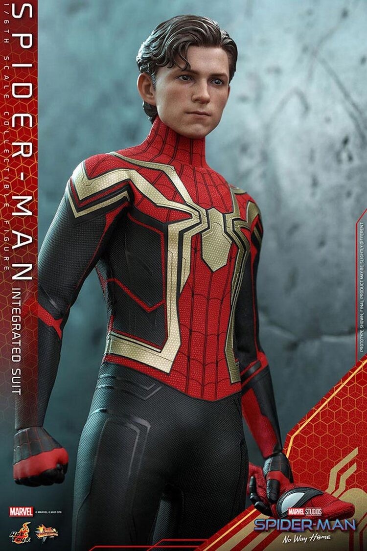 スパイダーマンの新スーツがフィギュア化、胸元にゴールドの蜘蛛マーク 