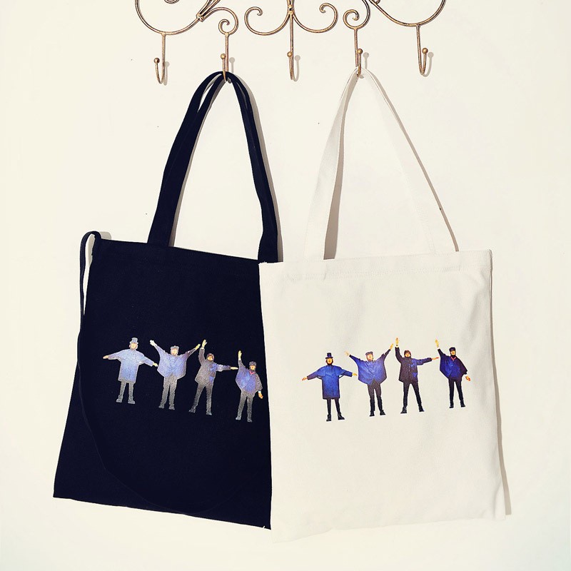 #帆布包 #購物袋 #文青包 #百元有找 #聖誕禮物 #交換禮物 #帆布包 #限時優惠 #單肩手提簡約 #購物袋 #白色款 #新款 #韓版 #帆布包 #單肩手提袋 #環保袋 設計：兩用包 拉鍊款式的哦