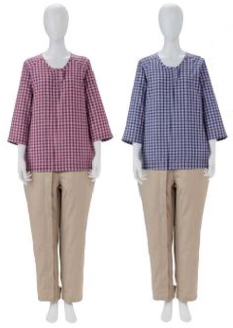 連身服(居家睡衣)-隱藏7式防自開扣＊日本進口＊『康森銀髮生活館』無障礙輔具專賣店