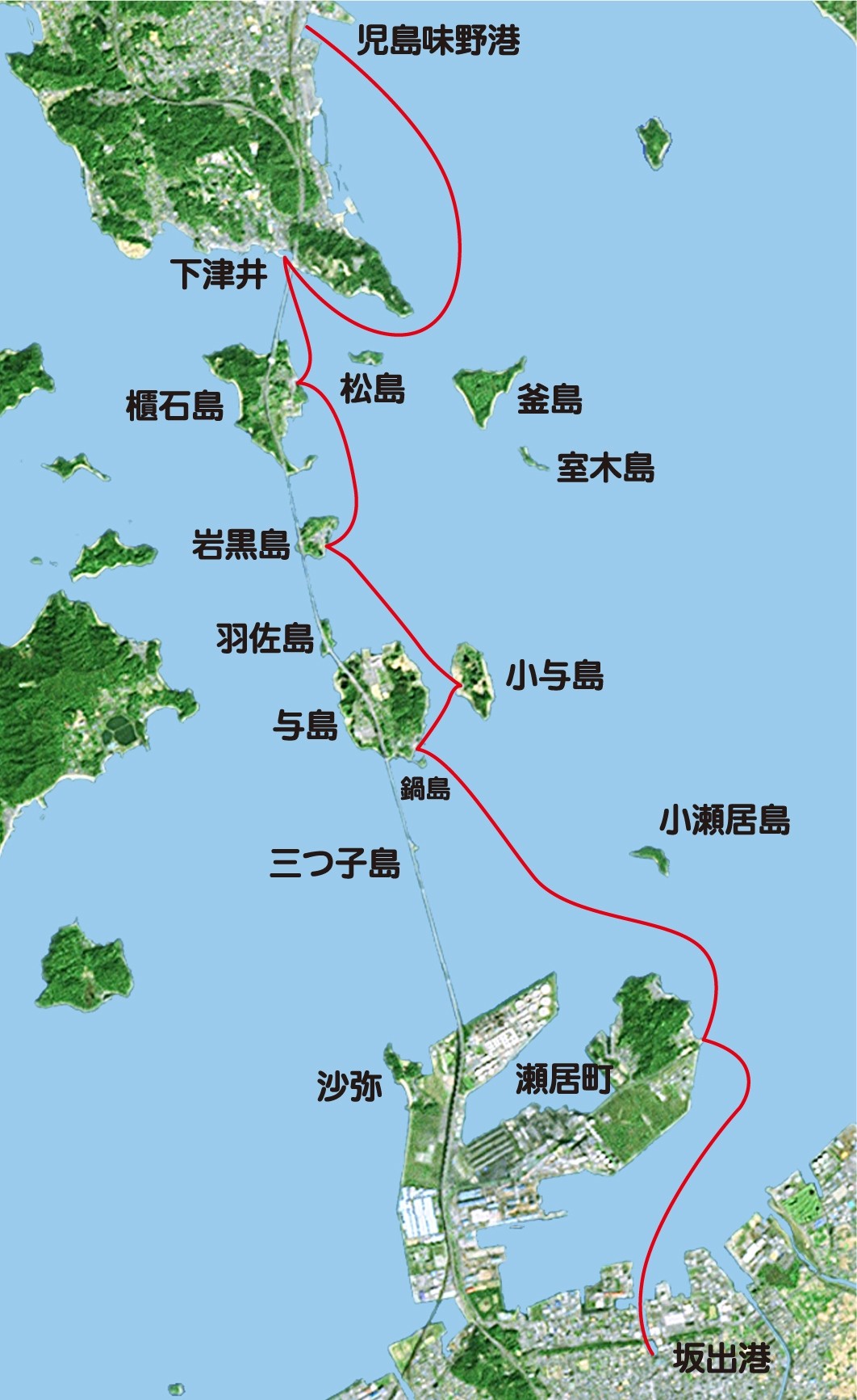 歴史ある航路巡ろう 坂出と５島結んだ旧連絡船 来月ツアー 絶景や名物料理提供も