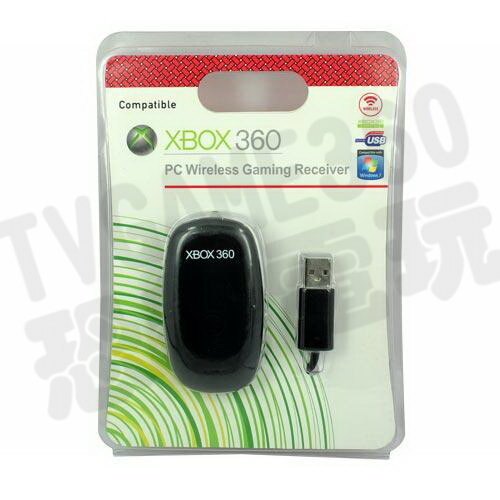 XBOX360 副廠無線手把接收器 XP Win7 Win8 Win10 Windows 64bit【台中恐龍電玩】