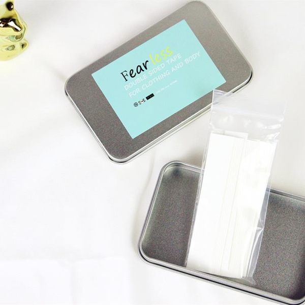 隱形防走光衣條PET醫用雙面膠禮服婚紗裙子v領襯衫貼肩帶防掉衣 小宅女