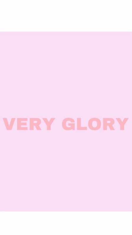 VERY GLORY🌟