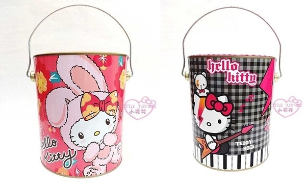 小花花日本精品 Hello Kitty 巧克力 風脆燒禮桶 6入餅乾 點心桶 年節必備 送禮食品~3