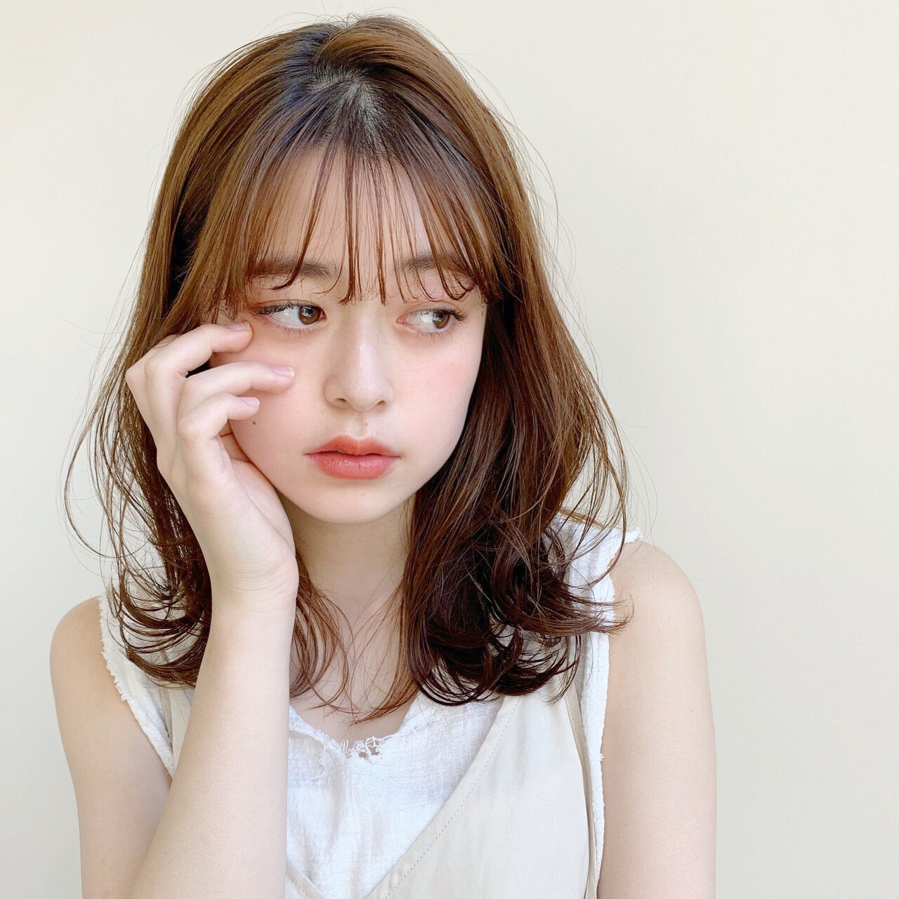 21年は ミディアムヘア で好感度up