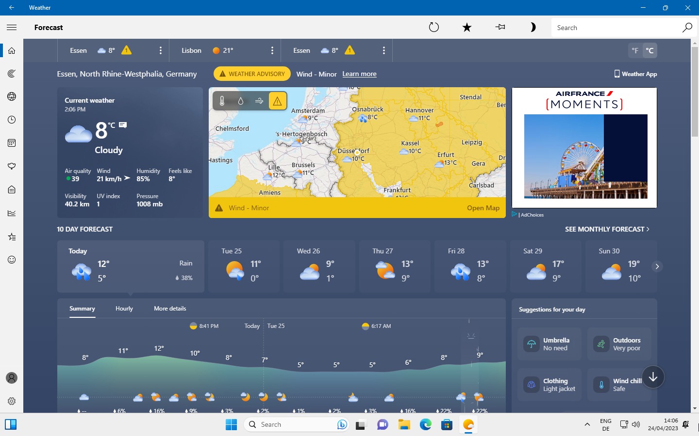 MSN 新聞、廣告「入侵」Windows工具列天氣服務引發用戶不滿 | LINE購物
