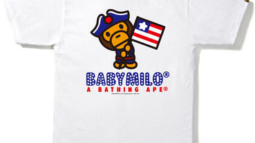 Bape Baby Milo Independence Day 美國國慶日紀念t-shirt