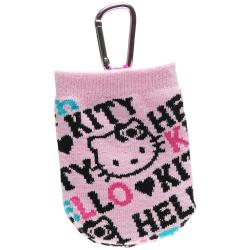 HELLO KITTY凱蒂貓水壺套手機套襪套造型萬用袋 523928【卡通小物】