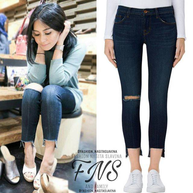 Adik Nagita Slavina Shopping High Heels Pakai Ini, Harga Celana Jeans Caca Tengker Bikin Melongo!