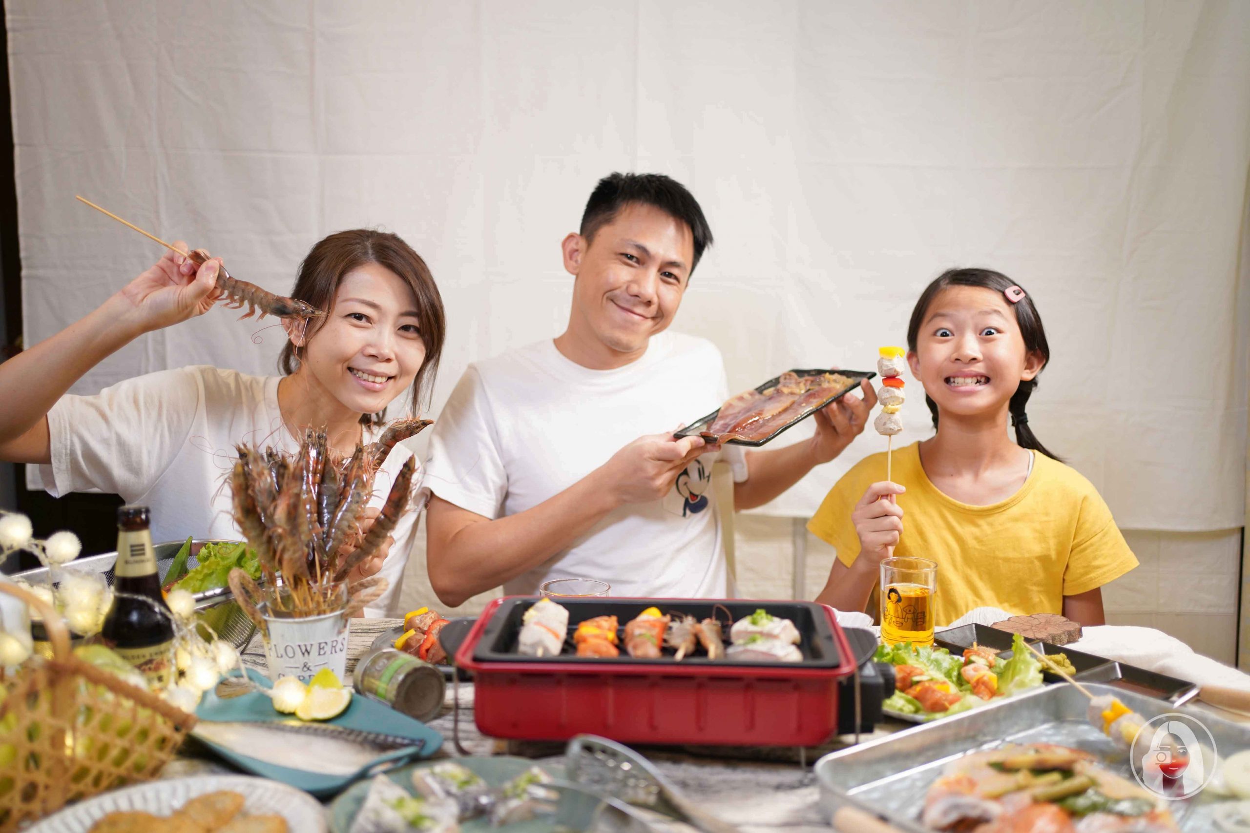 中秋烤肉組 海陸10件組 宅配烤肉食材 極鱻海陸組合 Hi-Q 褐藻生活館