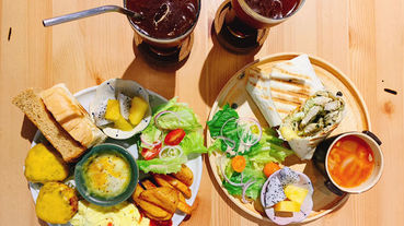 板橋早午餐推薦-充滿禪風的餐廳『圓點珈琲』週末放鬆身心靈的好去處