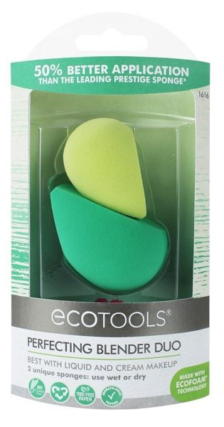 EcoTools Perfecting Blender Duo 美妝蛋 海綿蛋#1616【愛來客 】美國直送~新款