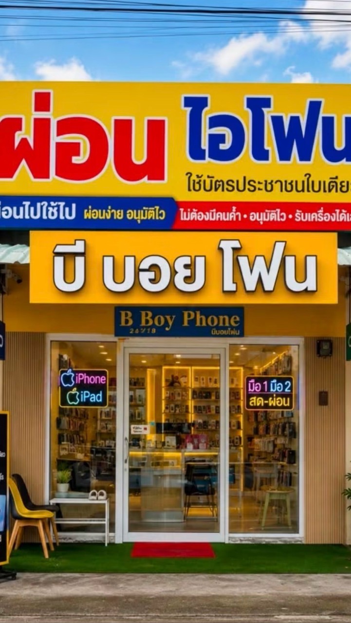 ร้านมือถือ Bboyphone สี่แยกซอยปะปาระนอง 0941565424